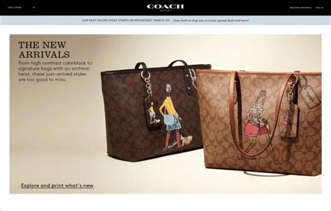 coach outlet factory website|coach outlet virtual shopping.